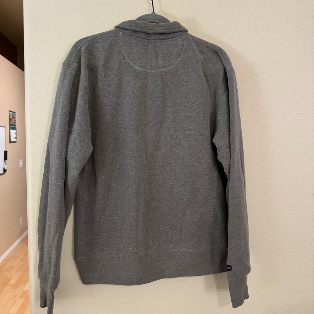 Oregon Ducks grey half zip sweatshirt - Picture 5 of 5